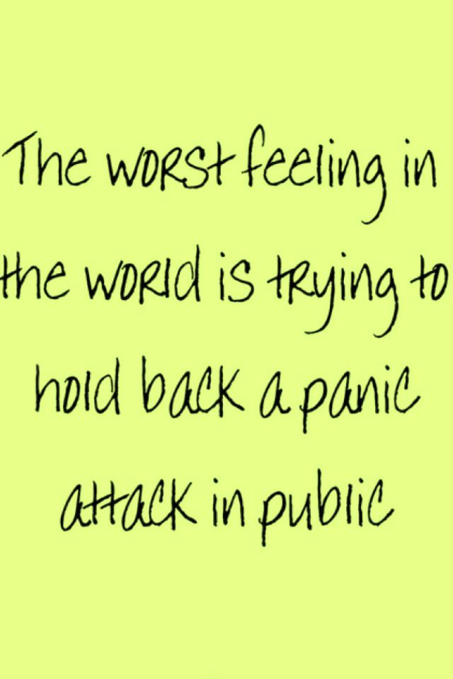 panic attack quote